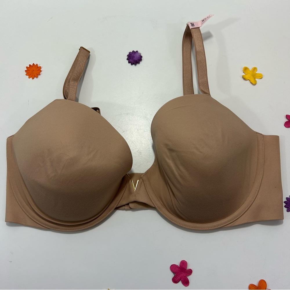 Victoria's Secret Tan Lined Demi Underwire Bra 36DD NWT
